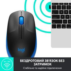 Мышка Logitech M190 Blue Фото 3