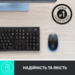 Мышка Logitech M190 Blue Фото 4
