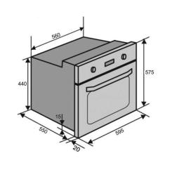 Духовой шкаф Ventolux TOLEDO 6 MT (BK) Фото 6