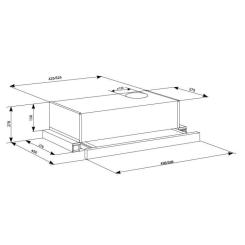Вытяжка кухонная Eleyus BREEZE 470 60 BR Фото 11