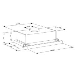 Вытяжка кухонная Eleyus LOTUS 700 60 X Фото 9