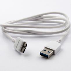 Дата кабель Dengos USB 3.0 AM to Micro B 1.0m white Фото