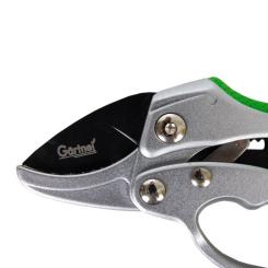 Секатор Gartner 190 мм с храповым механизмом Фото 4