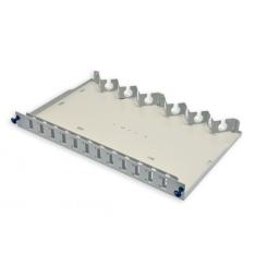 Патч-панель CMS 1U, 24 порта 12 SCDuplex, пустая Фото