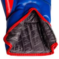 Боксерские перчатки PowerPlay 3018 14oz Blue Фото 4