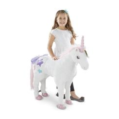 Мягкая игрушка Melissa&Doug Большой плюшевый единорог Джамбо Фото 1