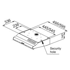 Вытяжка кухонная Pyramida WHX 60 IX Фото 10