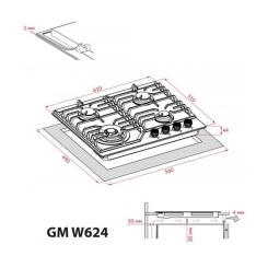 Варочная поверхность Weilor GM W 624 SS Фото 11