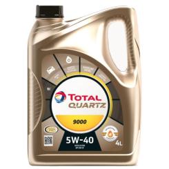 Моторное масло Total QUARTZ 9000 5W-40 4л Фото