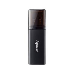 USB флеш накопитель Apacer 64GB AH25B Black USB 3.1 Фото