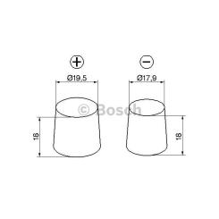 Аккумулятор автомобильный Bosch 74А Фото 4