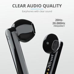 Наушники Trust Primo Touch True Wireless Mic Black Фото 9