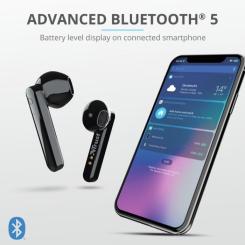 Наушники Trust Primo Touch True Wireless Mic Black Фото 8