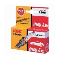 Свеча зажигания NGK 1208 ILZFR6D11 Фото 1