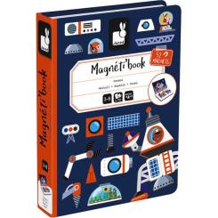 Развивающая игрушка Janod Магнитная книга Космос Фото