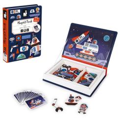Развивающая игрушка Janod Магнитная книга Космос Фото 1