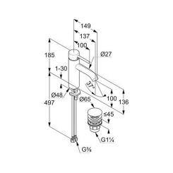 Смеситель KLUDI BOZZ Фото 1