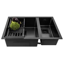 Мойка кухонная Weilor FILIGRAN WRC DB6945 GRAPHIT Фото 3