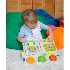 Развивающая игрушка Vladi Toys Бізіборд Вантажівка Фото 2