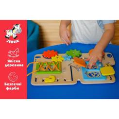 Развивающая игрушка Vladi Toys Бізіборд Вантажівка Фото 3