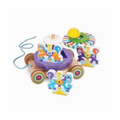 Развивающая игрушка Melissa&Doug Первая деревянная игрушка Карусель Фото 1