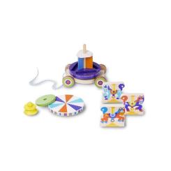Развивающая игрушка Melissa&Doug Первая деревянная игрушка Карусель Фото 3