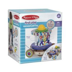 Развивающая игрушка Melissa&Doug Первая деревянная игрушка Карусель Фото 4