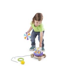 Развивающая игрушка Melissa&Doug Первая деревянная игрушка Карусель Фото 6