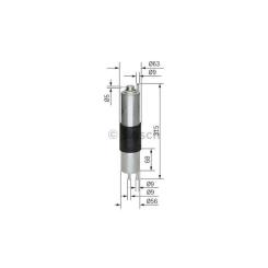 Фильтр топливный Bosch 0 450 905 952 Фото 4