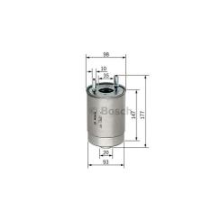 Фильтр топливный Bosch F 026 402 067 Фото 4