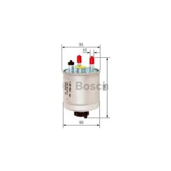 Фильтр топливный Bosch F026402856 Фото 4
