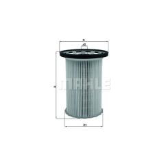 Фильтр топливный Mahle KX341 Фото 4