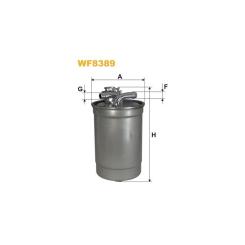 Фильтр топливный Wixfiltron WF8389 Фото