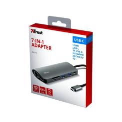 Концентратор Trust DALYX 7-IN-1 USB-C ALUMINIUM Фото 11