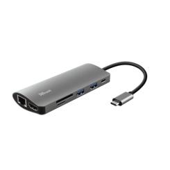 Концентратор Trust DALYX 7-IN-1 USB-C ALUMINIUM Фото