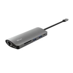 Концентратор Trust DALYX 7-IN-1 USB-C ALUMINIUM Фото 1