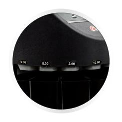 Счетчик банкнот Cassida C100 (сортувальник монет) Фото 2