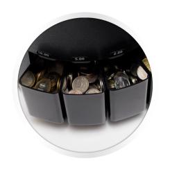 Счетчик банкнот Cassida C100 (сортувальник монет) Фото 3