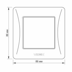 Выключатель Videx BINERA 1кл кремовый Фото 4
