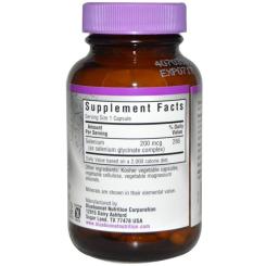 Минералы Bluebonnet Nutrition Селен Глицинат, Albion, 90 гелевых капсул Фото 1