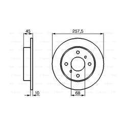 Тормозной диск Bosch 0 986 478 564 Фото 4