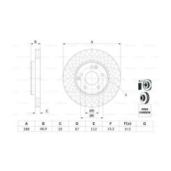 Тормозной диск Bosch 0 986 478 624 Фото 4