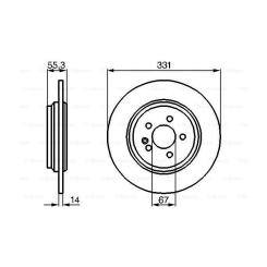 Тормозной диск Bosch 0 986 478 995 Фото 4