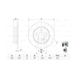 Тормозной диск Bosch 0 986 479 409 Фото 4