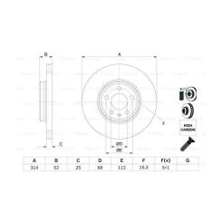 Тормозной диск Bosch 0 986 479 467 Фото 4