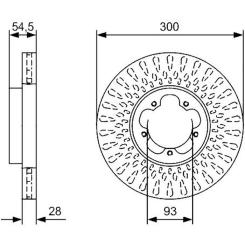 Тормозной диск Bosch 0 986 479 B11 Фото 2