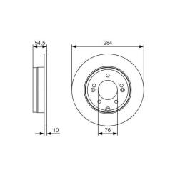Тормозной диск Bosch 0 986 479 T49 Фото 2