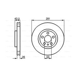 Тормозной диск Bosch 0 986 478 812 Фото 4