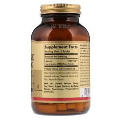 Аминокислота Solgar Лізин 1000 мг, L-Lysine, 100 таблеток Фото 1