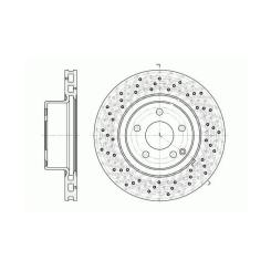 Тормозной диск REMSA 6817.10 Фото